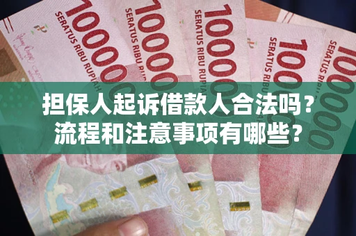 北京担保人起诉借款人合法吗？流程和注意事项有哪些？