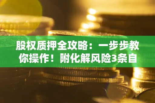 北京股权质押全攻略：一步步教你操作！附化解风险3条自救法则
