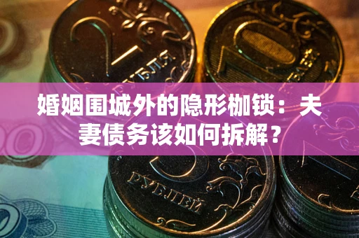 北京婚姻围城外的隐形枷锁：夫妻债务该如何拆解？