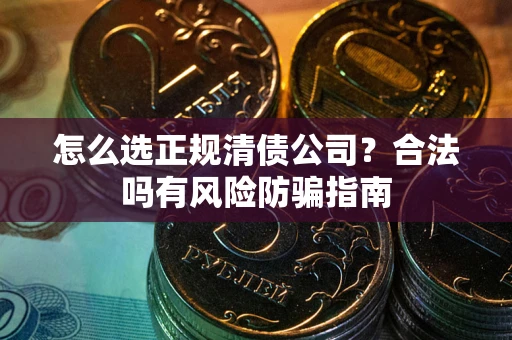 北京怎么选正规清债公司？合法吗有风险防骗指南